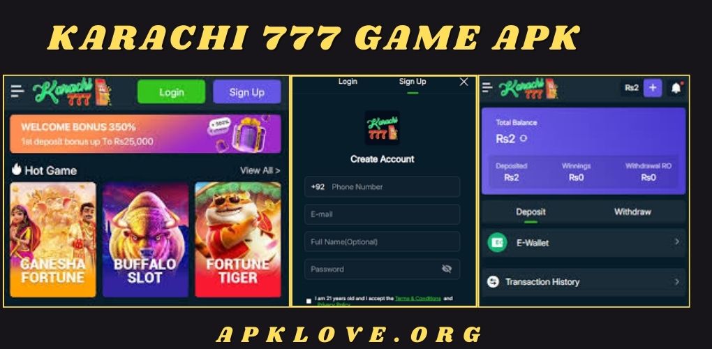 Karachi 777 Game APK 