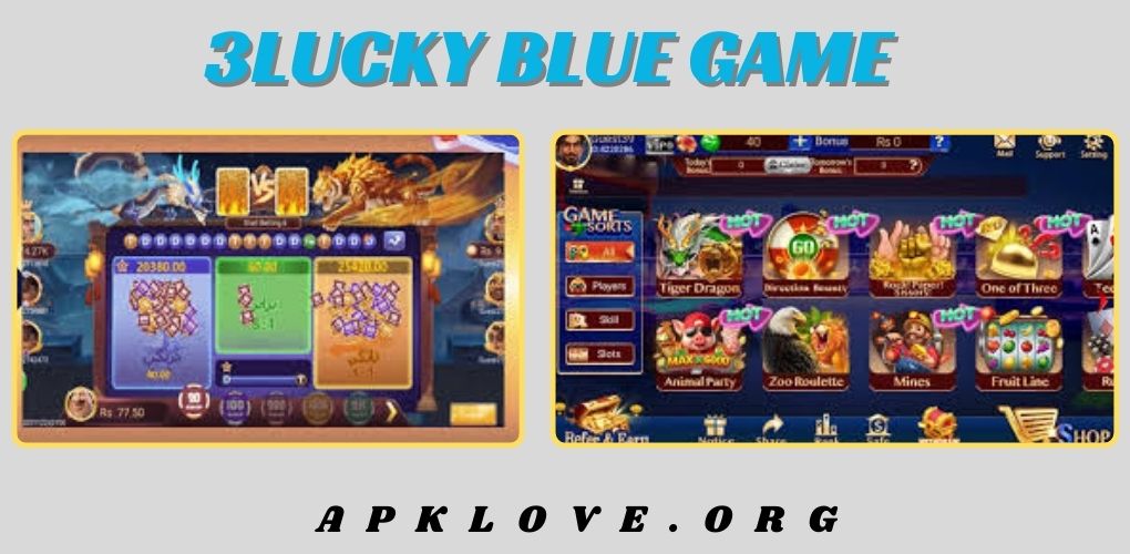 3Lucky Blue Game