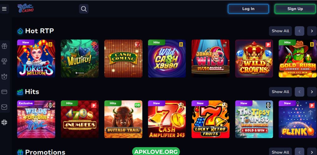 7Bit Casino no deposit bonus